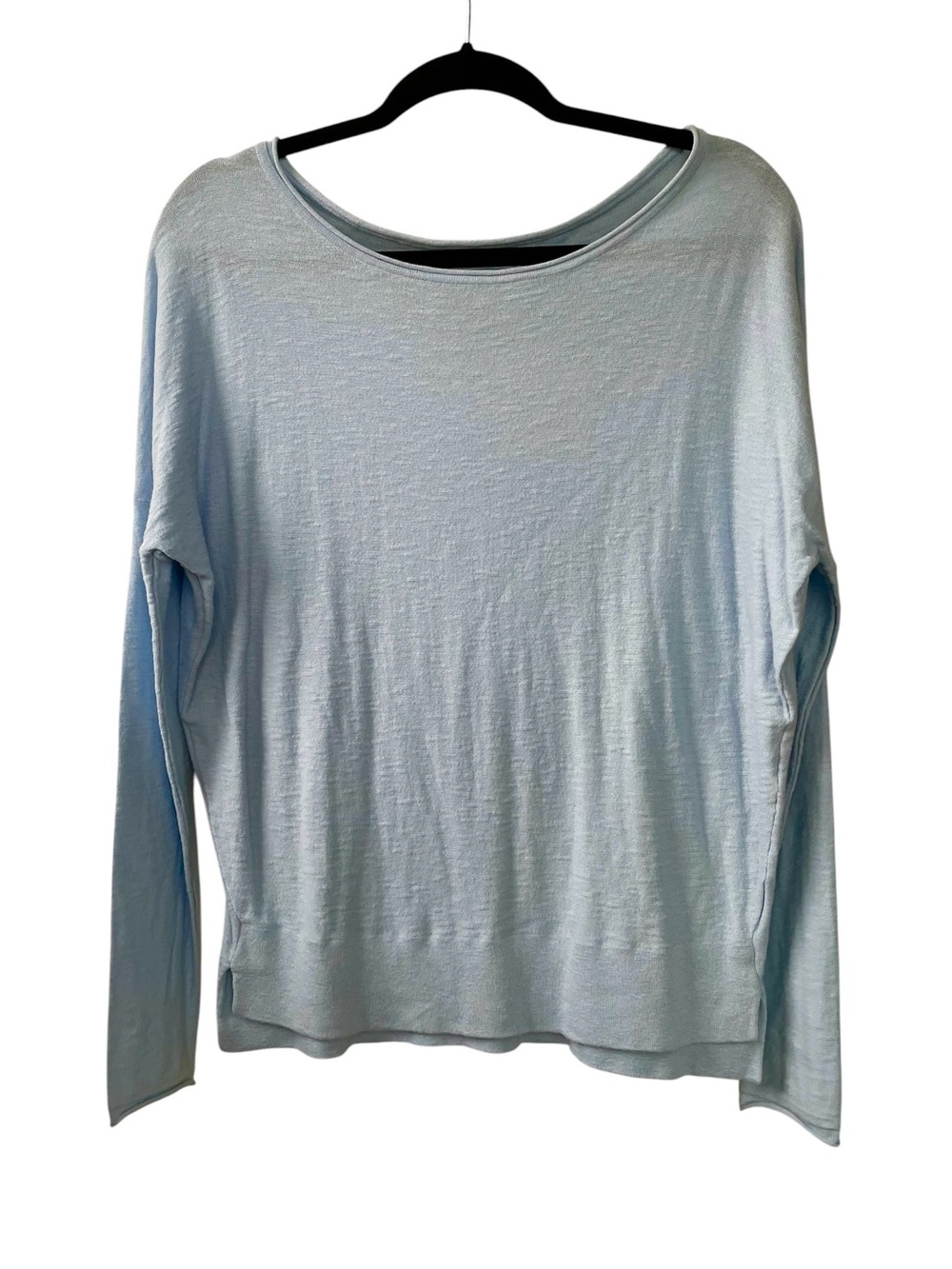 Vince Crewneck Long-Sleeve Sweater Light Blue S